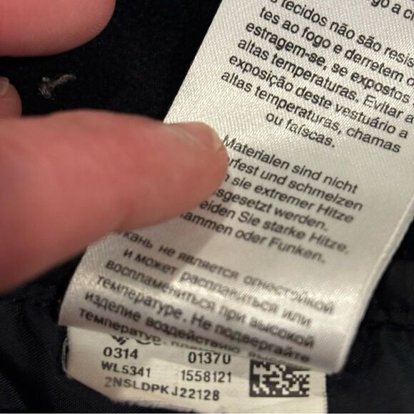 Columbia Jacket Powder Pillow Lightweight Black Insulated Hybrid Coat - Picture 4 of 4